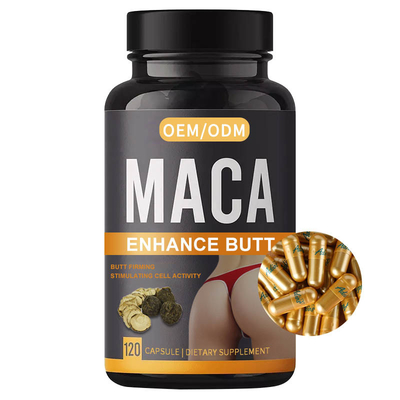 GMPC Black Maca Root Supplement Maca Gold Capsules สำหรับผู้หญิง
