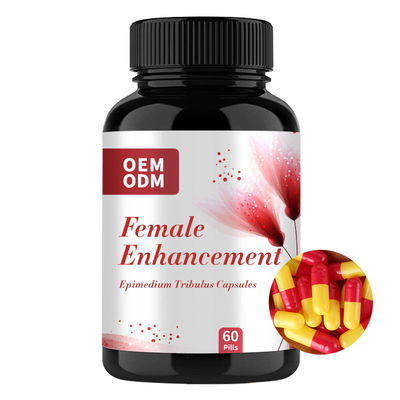หญิง Enhancement Epimedium Tribulus Terrestris Extract 60 แคปซูล