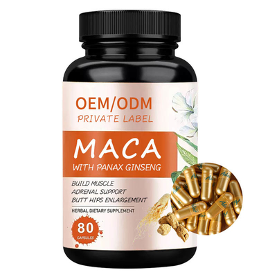 ODM Maca Panax Ginseng Extractum Capsules อาหารเสริมชาย
