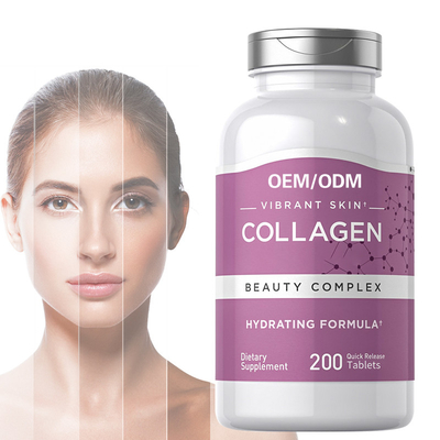 HACCP Glutathione Collagen วิตามินซีเม็ด Vitamine E Skin Whitening Pills