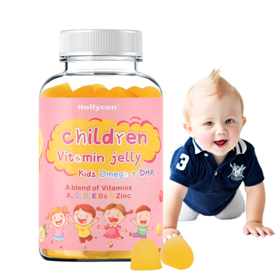 Kids Vitamin C Gummies Chewable for Immune Defense มังสวิรัติ
