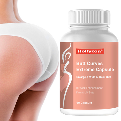 ส่วนผสมสมุนไพรก้นขยายแคปซูลสะโพกใหญ่ขึ้นเร็วโค้งใหญ่ก้นก้น Booster สำหรับผู้หญิง