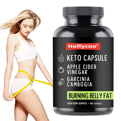 ลดน้ำหนักอย่างรวดเร็ว Slim Fit Keto Pills 100mg Weight Management Keto Slimming Capsules