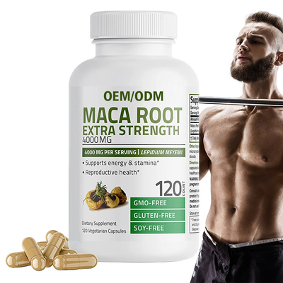 Boost Energy Maca Root Extra Strength 4000mg ต่อการให้บริการ 120 แคปซูล
