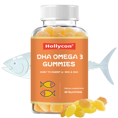 Omega 3 EPA DHA Cod Liver Oil Pills Gummy Nutrition Products สำหรับเด็ก ผู้ใหญ่