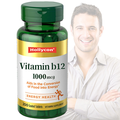 GMP วิตามิน b12 เม็ด 1000mcg 20 ชิ้นอาหารเสริมมังสวิรัติรองรับการเผาผลาญพลังงาน