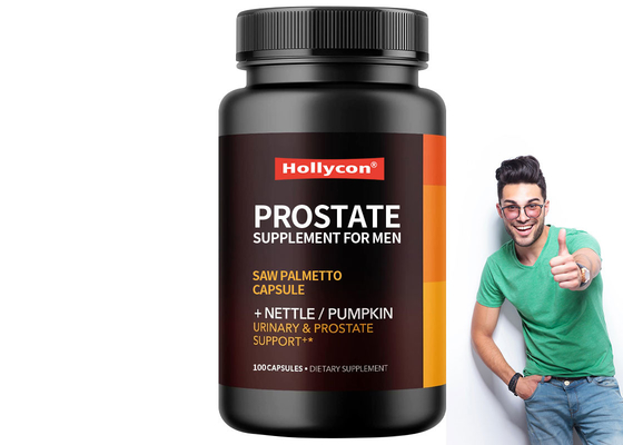 ODM HACCP อาหารเสริมต่อมลูกหมากสําหรับผู้ชาย Saw Palmetto Capsule