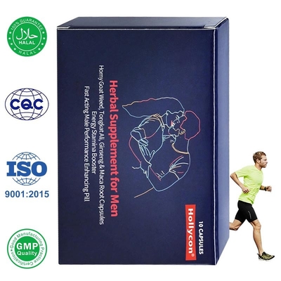 อาหารเสริมสมุนไพรสําหรับผู้ชาย ผิวแพะอุดตัน Tongkat Ali Ginseng แคปซูลรากแมคก้า การกระทําอย่างรวดเร็ว