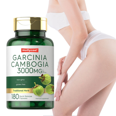 Natural Max แคปซูลลดน้ําหนัก 3000mg แคปซูล Garcinia Cambogia สําหรับการเผาผลาญไขมัน