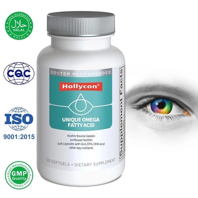 OEM โรงงานผลิต โอมเกา ไขมันกรด Softgels เอกลักษณ์สําหรับการบรรเทาตาแห้ง