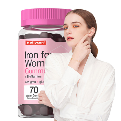 ยางยางเหล็กสําหรับผู้หญิง 18mg ยางยางเหล็กสําหรับการผลิตเซลล์เลือดแดง