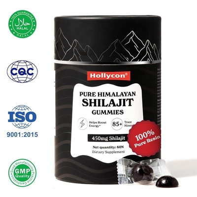 ยางยาง Shilajit ที่มีพลังสูง เพิ่มความแข็งแรงและความทนทาน