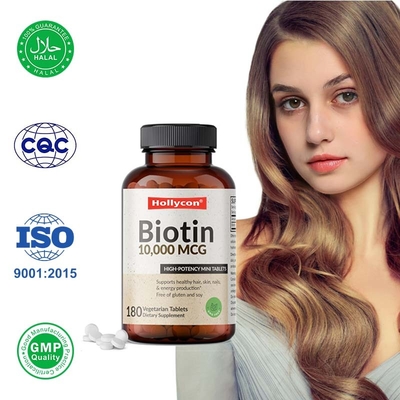 พัสดุ Biotin Tablet ส่งเสริมการผลิตพลังงานและสุขภาพของระบบประสาท