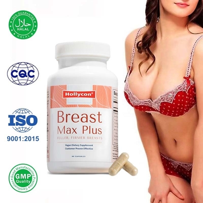 แคปซูล Breast Max ที่กําหนดเอง ช่วยเพิ่มขนาดและรูปร่างของเต้านมได้โดยธรรมชาติ