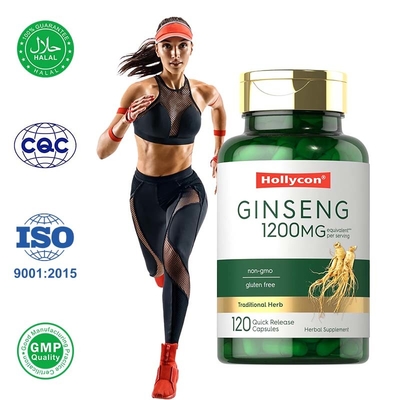 ผู้จัดจําหน่าย แคปซูล Ginseng ส่งเสริมพลังงานและสุขภาพโดยรวม