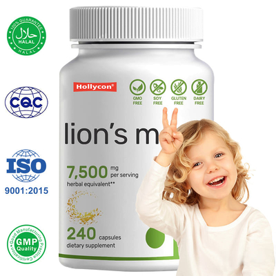 ผู้ผลิต แคปซูล Lions Mane เบรนเนอตรอปิกและกระตุ้นระบบภูมิคุ้มกัน