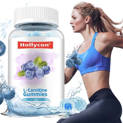 OEM L-Carnitine Gummies สําหรับความทนทานกล้ามเนื้อ สุขภาพสมองและการเผาผลาญพลังงาน