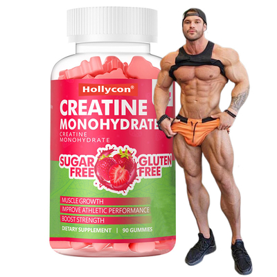 OEM หมัก Creatine Infused Gummy สําหรับการเพิ่มพลังงาน Creatine Monohydrate Gummies