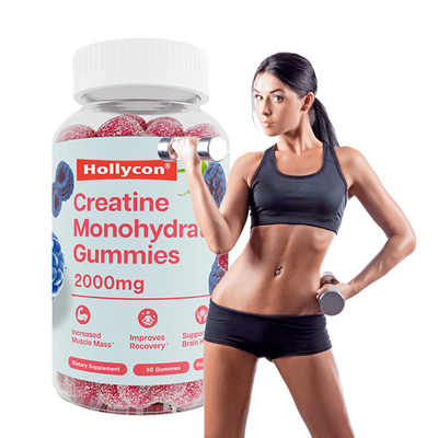 OEM Creatine Monohydrate ยําสําหรับแรงกล้ามเนื้อ Chewables Creatine Monohydrate