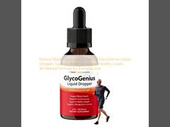 Glyco Genius ที่ผลิตจากโรงงาน, ดรอปเปอร์ GlycoGenius Liquid อย่างเป็นทางการ, ส่วนผสมที่เหนือกว่าเพื่อสนับสนุนระดับสุขภาพที่ดี, สูตรจากธรรมชาติทั้งหมดสำหรับการใช้งานในชีวิตประจำวัน